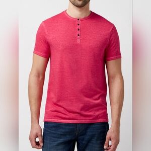 NWT Buffalo David Bitton Fushia Short Sleeve Tee XL Firm Price